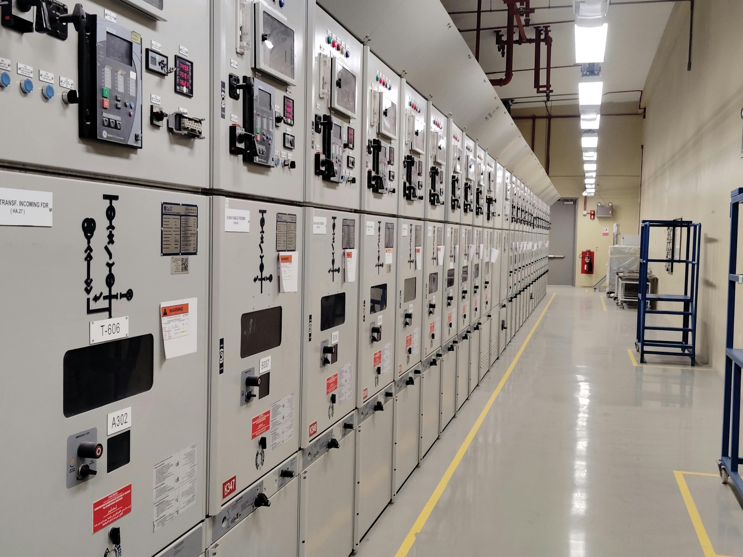 centro de transformación eléctrica